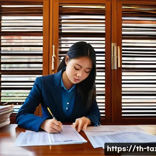 Home 31 세무사 합격생 인터뷰 - **Prompt: The Aspiring Thai Tax Auditor's Journey to Clarity**
"A bright and determined young Th...